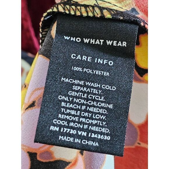 Who What Wear Floral Blossom Dress. NWOT - Picture 4 of 6